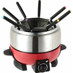 Continental Edison FD6RIX Appareil A Fondue - Rouge