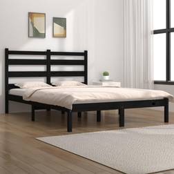 vidaXL Bed Frame Black