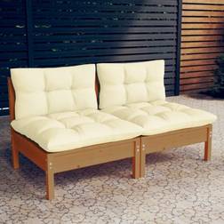 vidaXL 2-personers havesofa hynder Lounge-Set