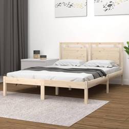 vidaXL Frame Solid Brown