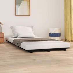 vidaXL 100x200 massivt fyrretræ Sengeramme