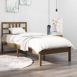 vidaXL Bed Frame Honey Sängram