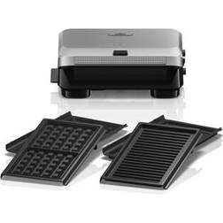 Braun Sandwichera 2 sándwiches SM5006 Set de placas gofres y gril