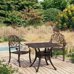 vidaXL 3 Piece Bistro Set