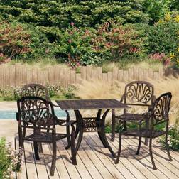 vidaXL 5 Piece Bistro Set