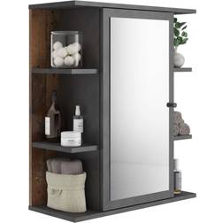 FMD Madoc Spiegelschrank 60cm x 71.5cm x 71.5cm T:25cm