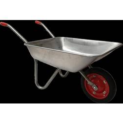 Litre 60kg Capacity Samuel Alexander Garden Wheelbarrow with Solid Puncture Proof