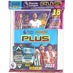 Panini Premier League 2022/2023 PLUS Startersæt Mappe, Plade, Limited-kort, Ultimate-kort & 4 Boosters