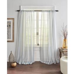 Elrene Fashions Hampton Striped Sheer 132.08x213.36cm