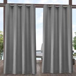 Exclusive Home Curtains Inomhus/utomhus solid Cabana genomföring topp