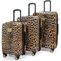 Badgley Mischka Leopard 3 Luggage