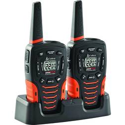 Cobra ACXT645 Waterproof Walkie Talkies Rechargeable, 22 Channels, Long Range 35-Mile Two-Way Radio Set (2-Pack)