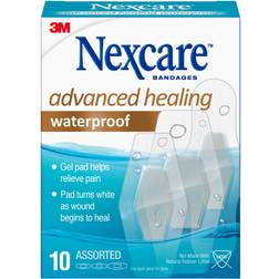 3M Nexcare Advanced Healing Waterproof Bandages 10