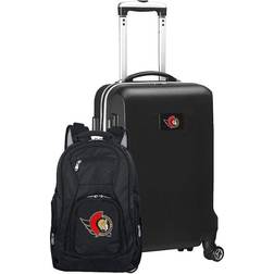 Mojo Black Minnesota Wild Deluxe Backpack Carry-On