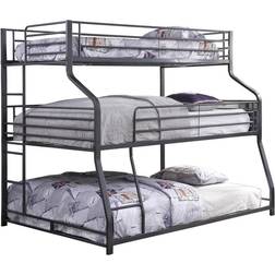 Acme Furniture Caius II Gunmetal Triple Bunk Bed