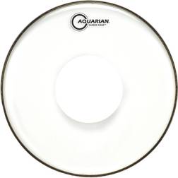 Aquarian Classic Clear White 12'' Drum Head with Power Dot