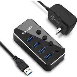 Powered USB Hub, RSHTECH 4 3.0