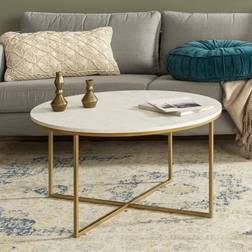 Walker Edison Modern Glam Coffee Table