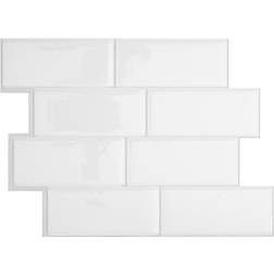 Smart Tiles Metro Campagnola 11.56 X 8.38 Peel and Stick Backsplash for Kitchen, Bathroom, Wall Tile 4-pack