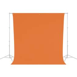 Westcott Wrinkle-Resistant Backdrop Tiger Orange 9x10ft