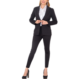 Marycrafts Women's Business Blazer Suit Set