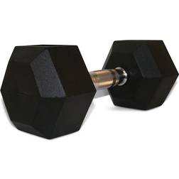 Titan Life Hex Rubber Dumbbell 35kg