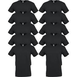 Gildan Men's G5000 Heavy Cotton T-shirt 10-pack - Black