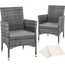 tectake 2 garden chairs Lounge Chair