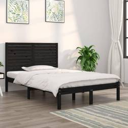 vidaXL Solid Wood Bed Frame Double Bettrahmen