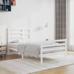 vidaXL 100x200 massivt træ Sengeramme