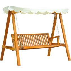 OutSunny 3-seater Swing - Cream White