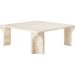 GUBI Doric 80 x 80 cm Neutral White Table Basse 80x80cm