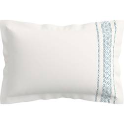 Joules Clothing Ninua Oxford Pillow Case Blue, White