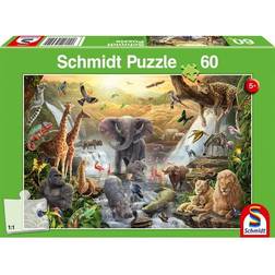 Schmidt Spiele Animals in Africa Pussel 60 bitar