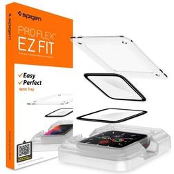 Spigen ProFlex EZ Fit Screen Protector for Apple Watch Series 7/8/9 45mm 2-Pack