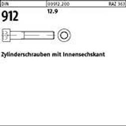 Zylinderschrauben DIN 912 12.9 M 6 x 30