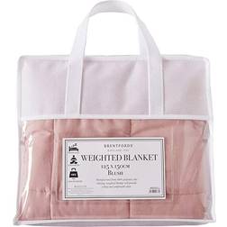 Brentfords Sensory Sleep Couverture lestée 4kg Rose, Gris (150x125cm)