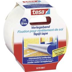 TESA Doppelseitiges Verlegeband 30 M 55729-00017-11 Nastro Per Posa Pavimentazioni E Tappeti Trasparente (L x L) 5 m x 50 mm 1 pz