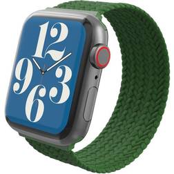 Gear4 Apple Watch 42/44/45mm/Apple Watch Ultra Armbånd Braided Band Medium Forest