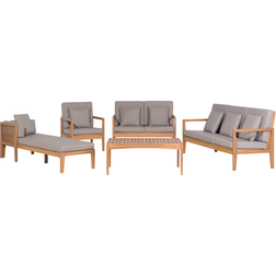 Beliani Sectional 5 Outdoor Lounge Set