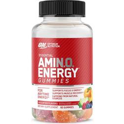 Optimum Nutrition Energy Gummies Supports Focus & Muscle Recovery - Assorted Fruit Flavors