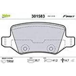 Valeo 301583 bromsbeläggsats, skivbroms