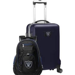 Mojo Las Vegas Raiders Deluxe Hardside Spinner Carry-On