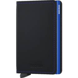 Secrid Slimwallet - Matte Black/Blue