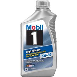 Mobil 1 qt 5W-30 High Mileage Full Motor Oil