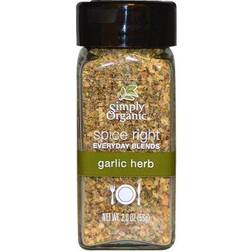 Simply Organic Simply Organic Spice Right Everyday Blends Garlic Herb 2