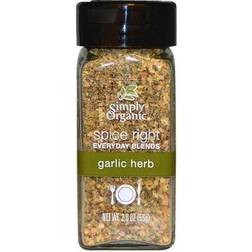 Simply Organic Spice Right Everyday Seasoning Blends, Garlic Certified 2