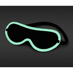 NS Novelties Glo Bondage Blindfold Green in stock