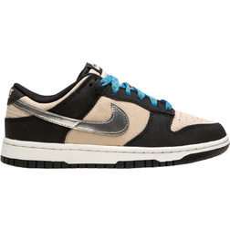 NIKE Dunk Low W - Black/Light Brown/Blue