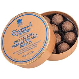 Charbonnel et Walker Et Walker Milk Caramel Praline Sea Salt Chocolate Truffles